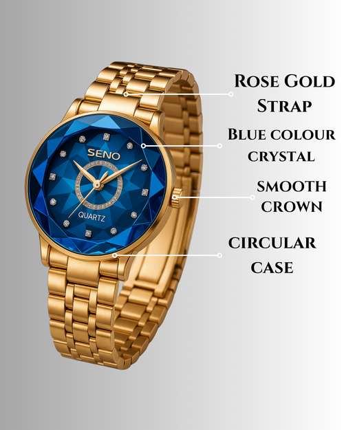 Women's Beautiful Diamond Shape Watch