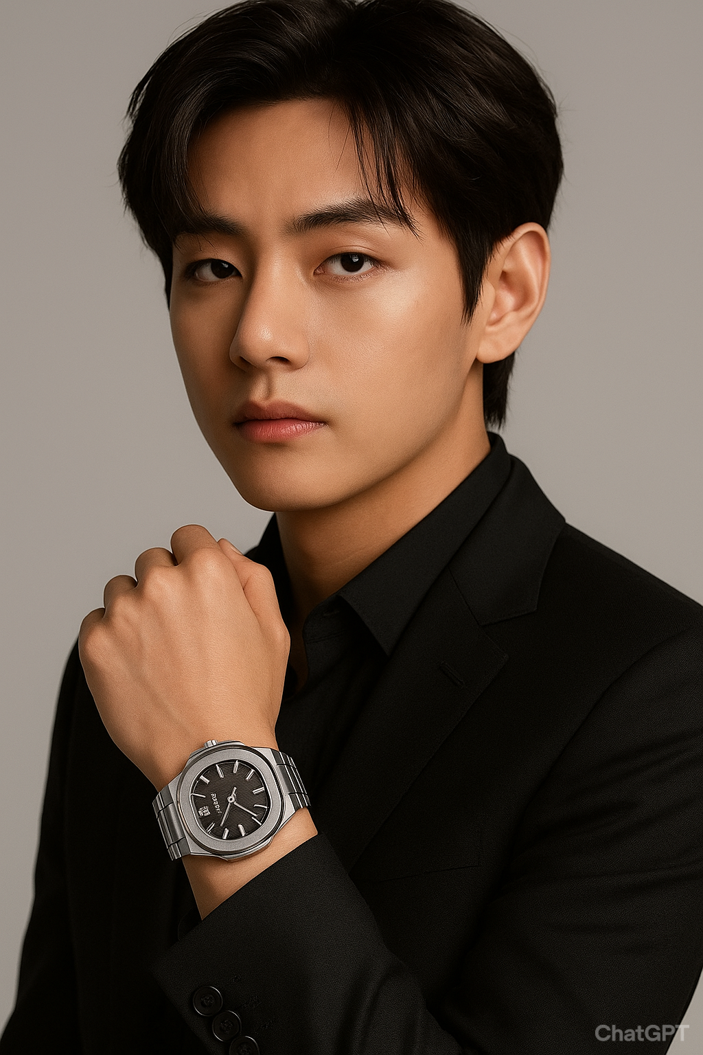 Luxury Stainless Steel Watch