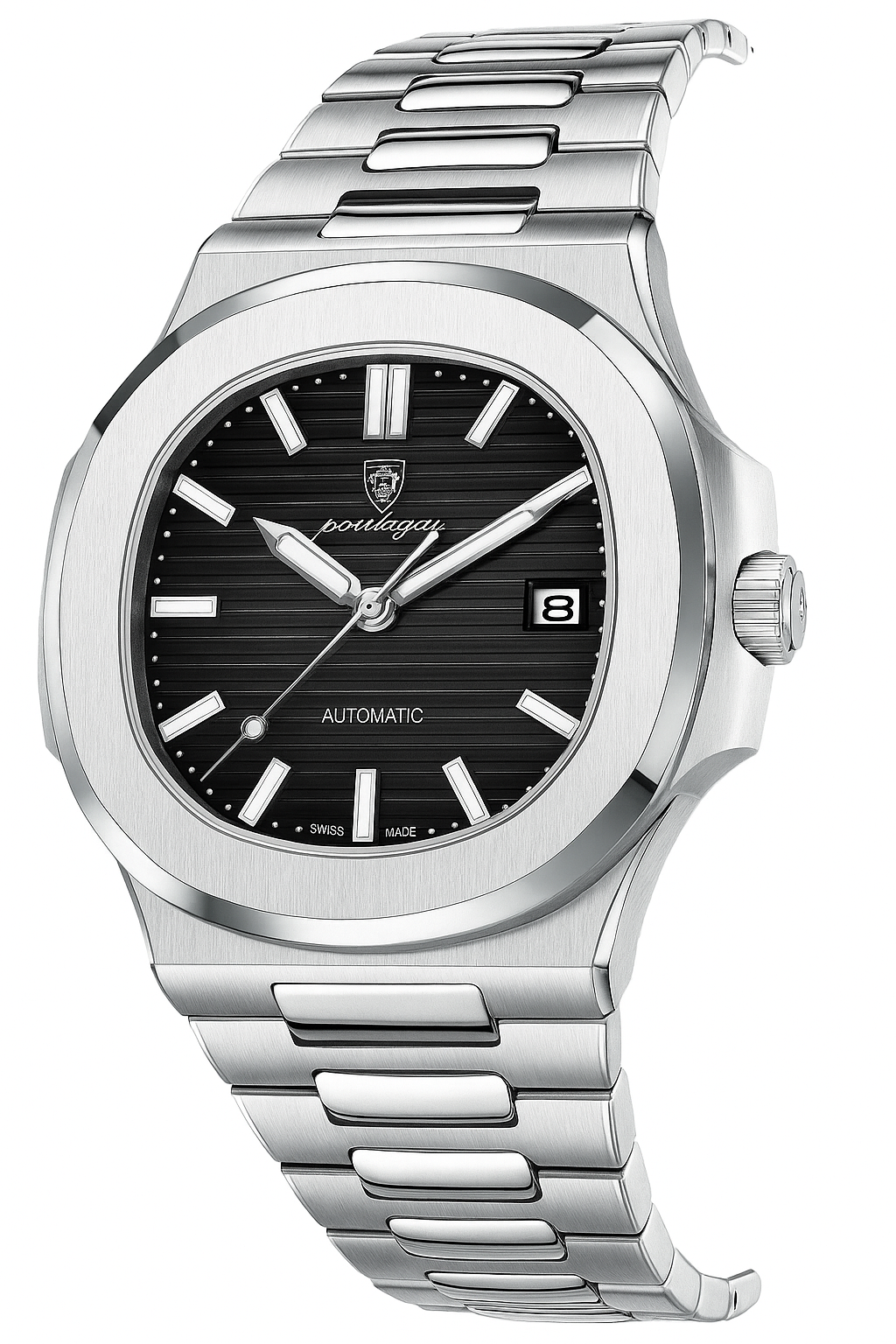 Luxury Stainless Steel Watch